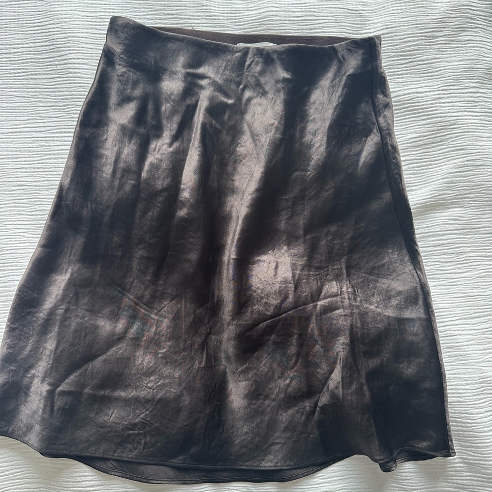 Babaton satin mini skirt